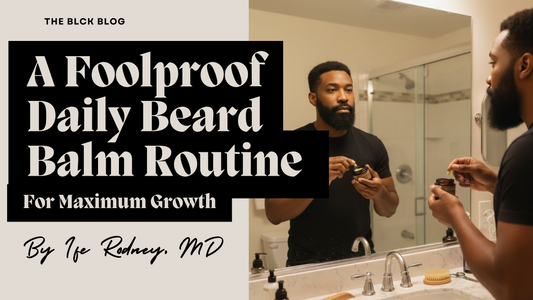 daily beard balm routine