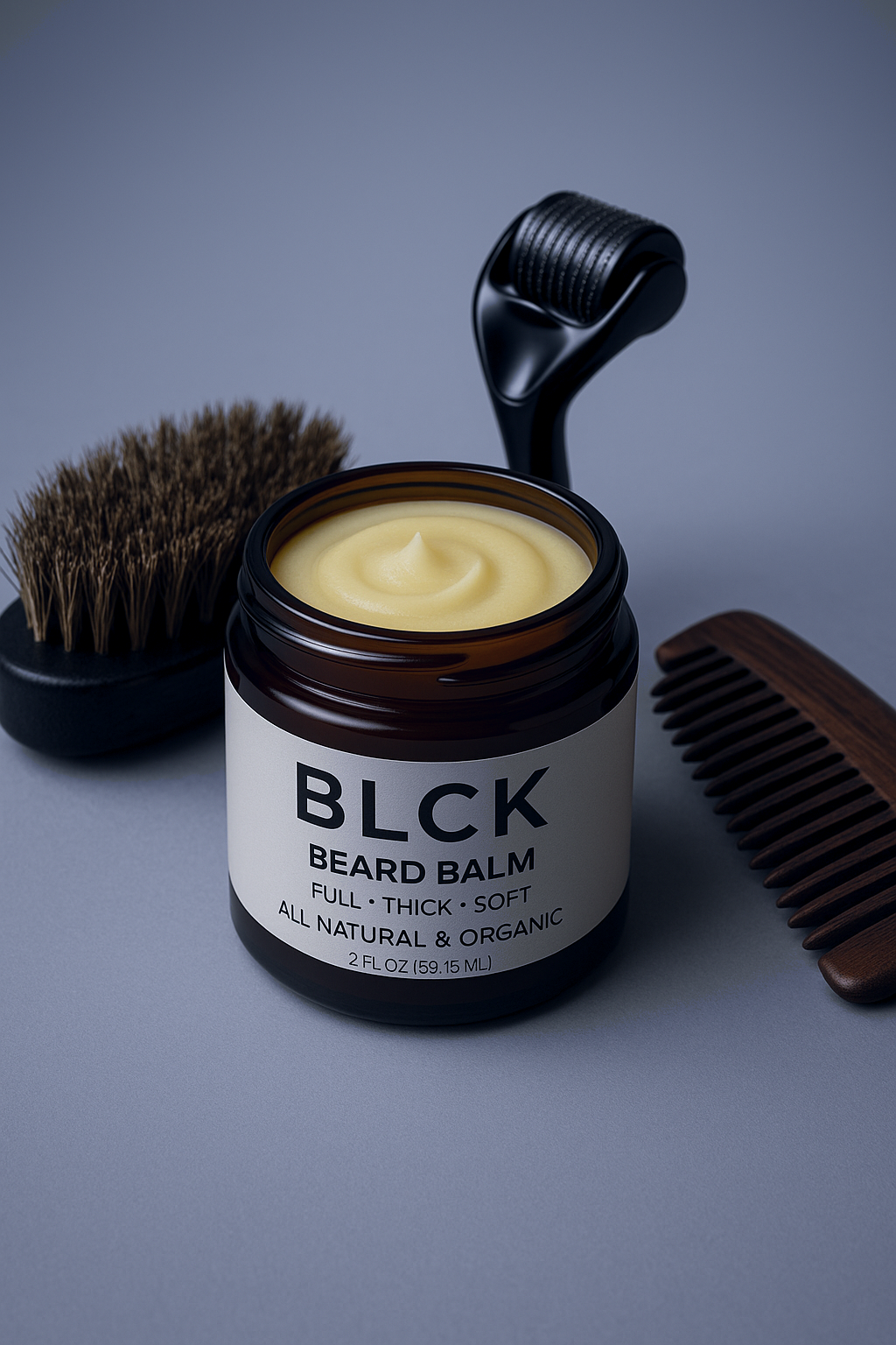 BLCK Beard Balm: All-Natural, Nourishing Beard Care For Men