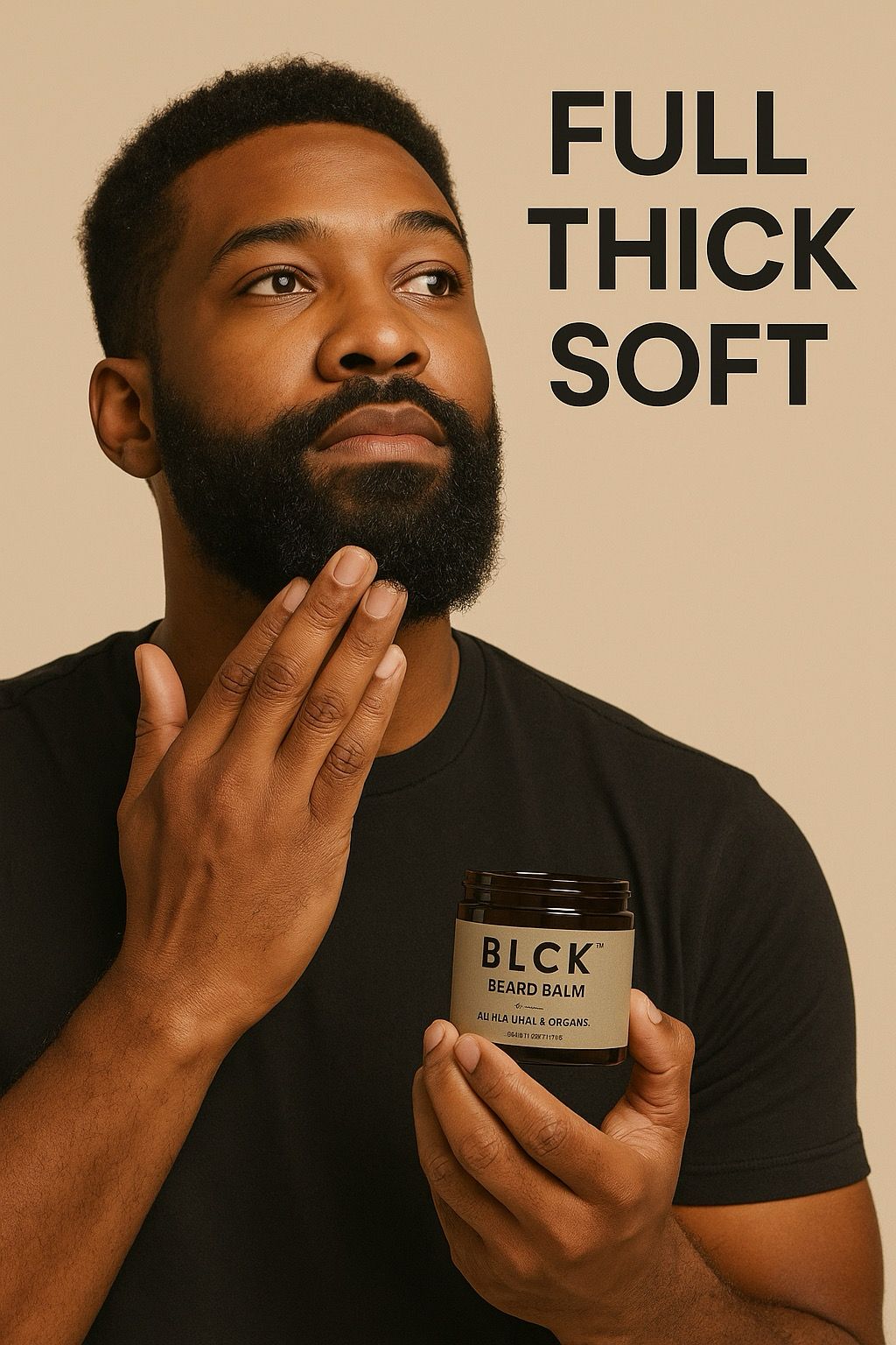 organic beard balm; beard balm with biotin