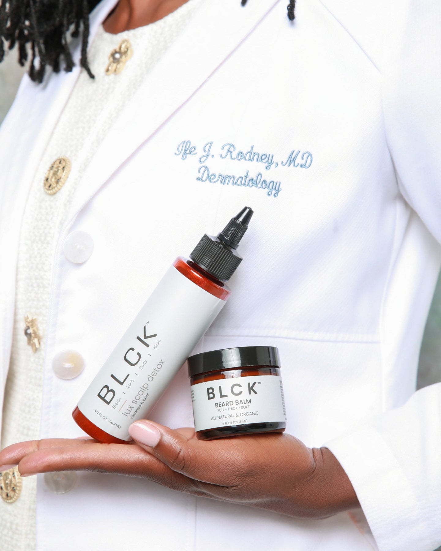 BLCK Lux Scalp Detox Hair Serum Cleanser