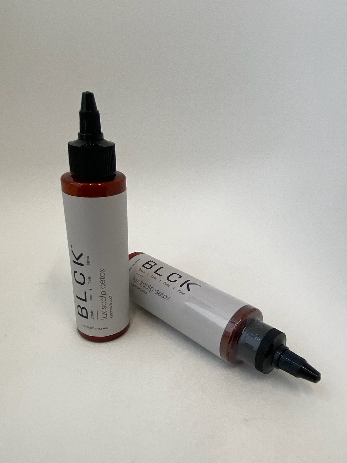 BLCK Lux Scalp Detox Hair Serum Cleanser for Braids, Locs, Curls and Kinks