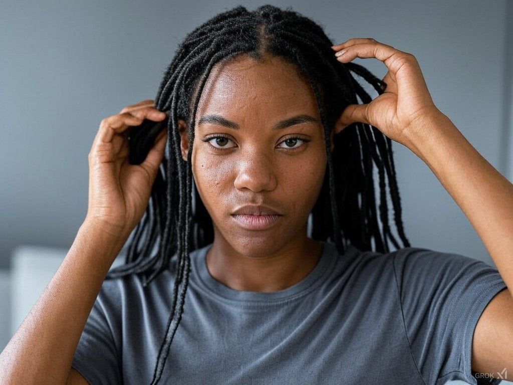 dry scalp with sisterlocks