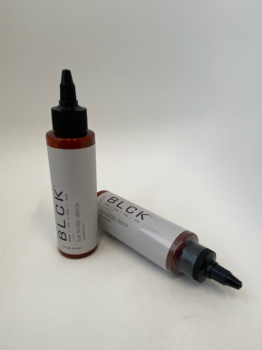 BLCK Lux Scalp Detox Hair Serum Cleanser for Braids, Locs, Curls and Kinks